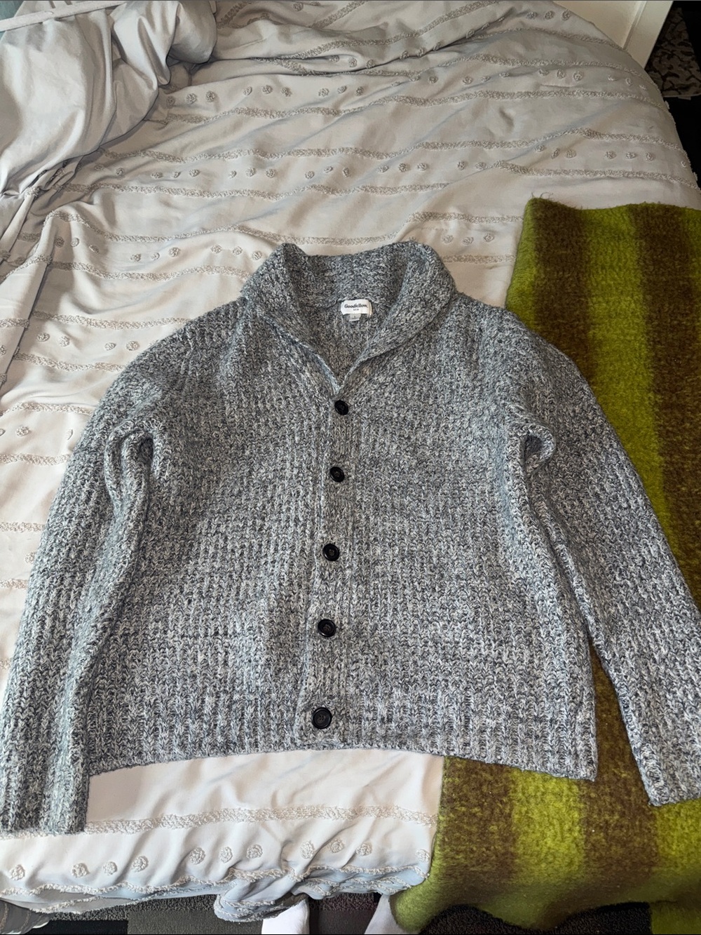 Gray Cardigan